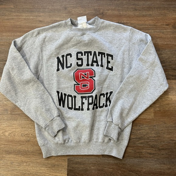 NC State Wolfpack Champion Authentic Crewneck Sweatshirt Sz Small College Game - Picture 2 of 7